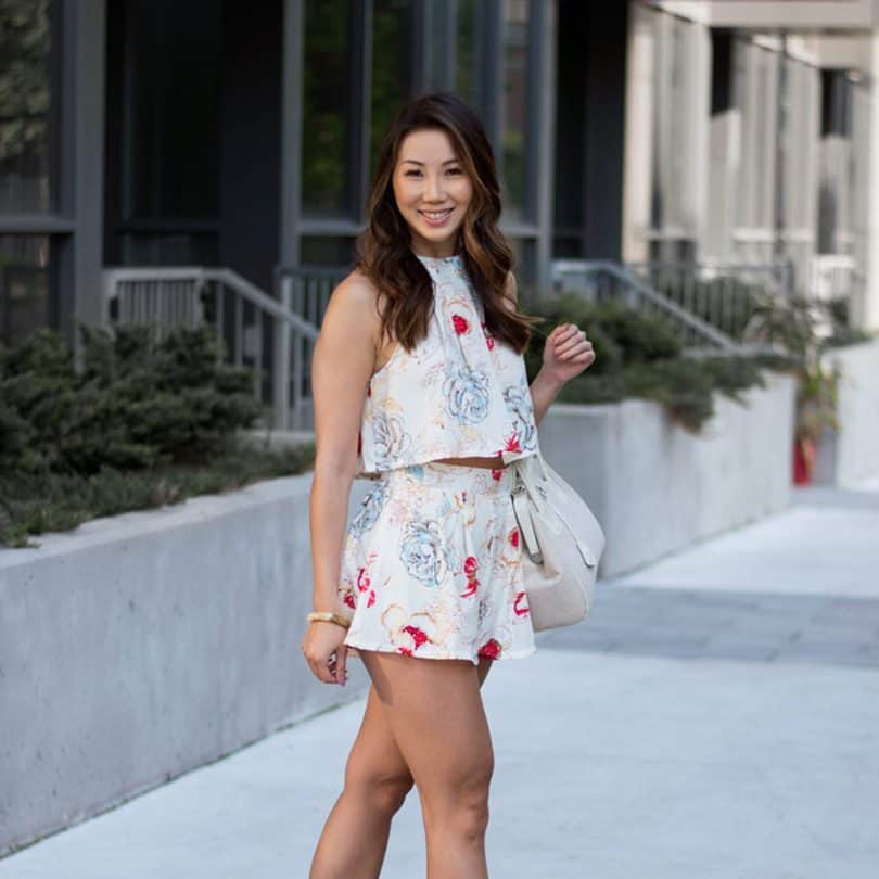 Toronto Style Blogger Eileen of yesmissy.com - Floral Fever - summer street style
