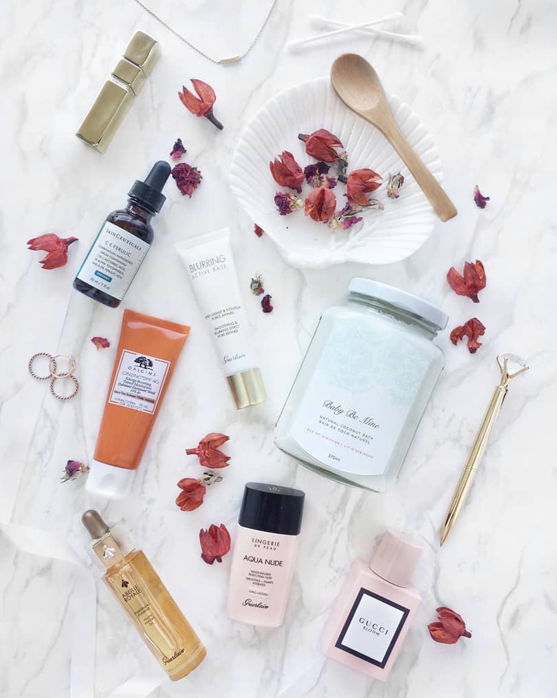 Beauty and Makeup favorites for the month of September featuring BabyBeMine, YSL, Guerlain, Origins, Skinceuticals and more