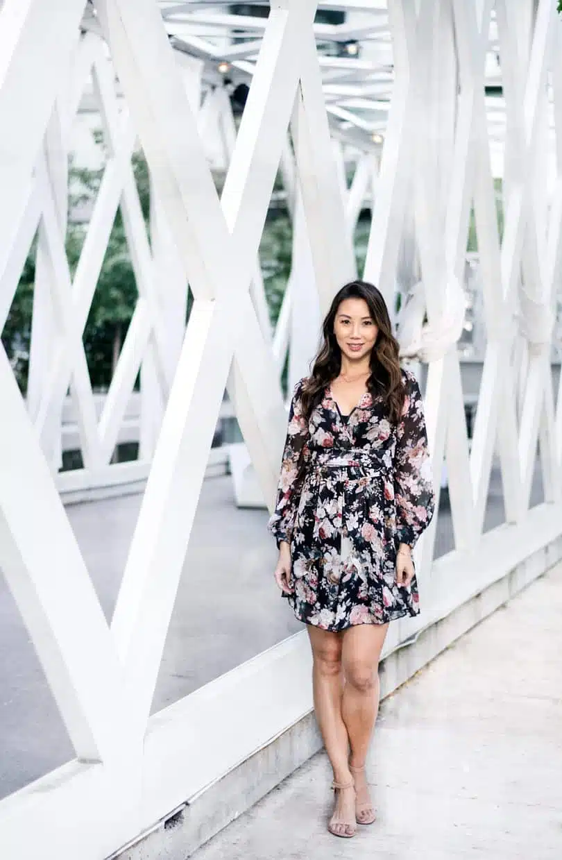Streetstyle: floral dresses for fall