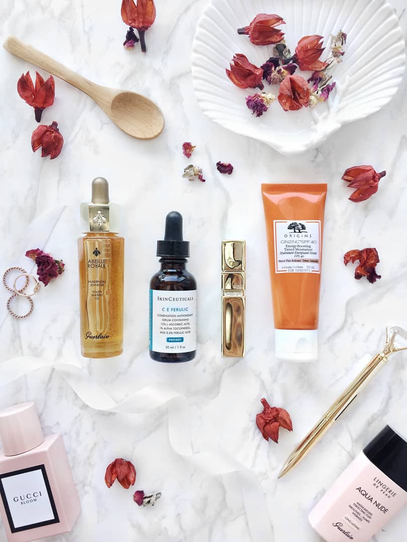 Skincare Favorites of the month - including Skinceutials, Dior, Origins Guerlain