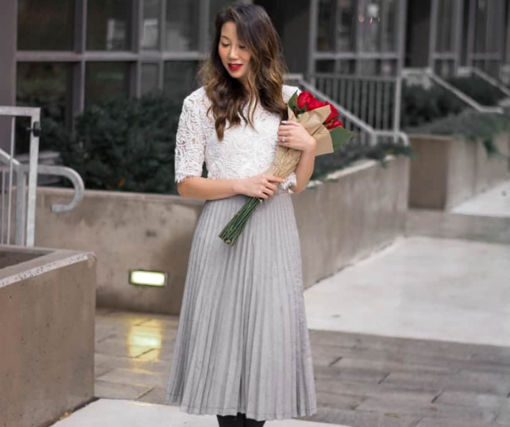 How to Wear a Midi Skirt
