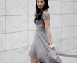 OOTD: Minimalist Style in Leather and Grey