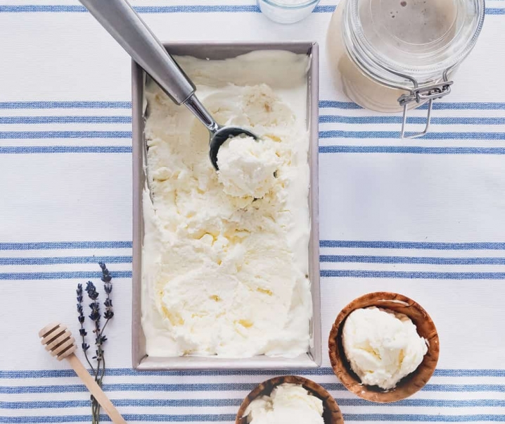 Sea Salt and Honey Ice Cream Recipe