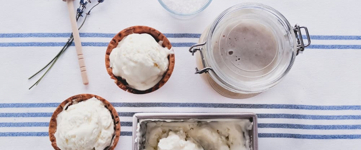 Sea Salt and Honey Ice Cream Recipe