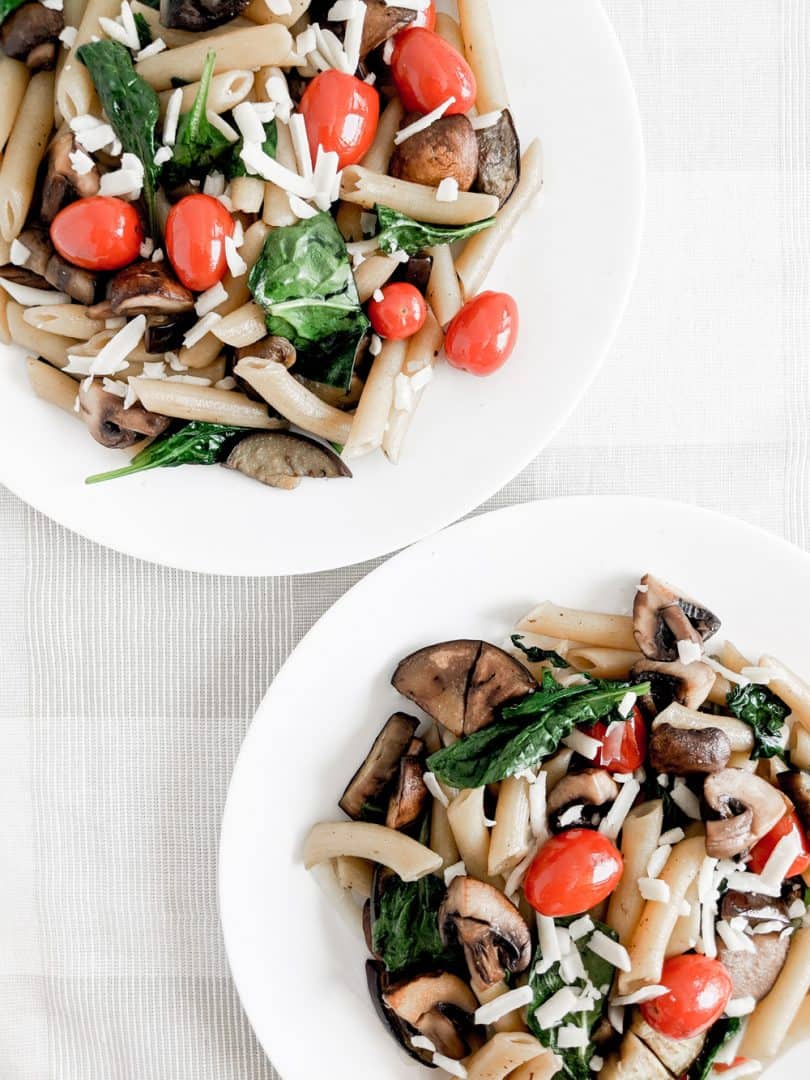 Make this easy fresh summer pasta in 20 minutes or less! 