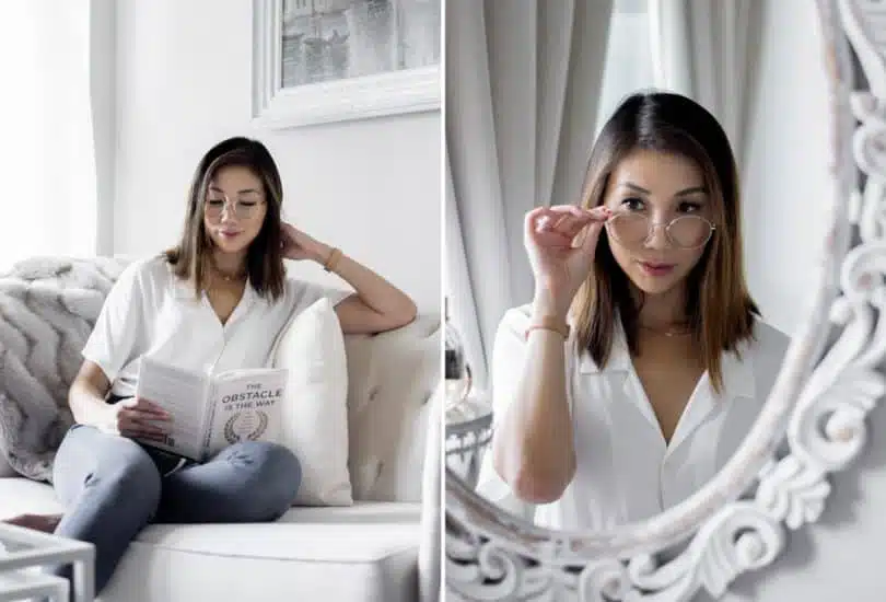 Marc Joseph Method 50 glasses from Clearly.ca - a review for buying glasses online from Clearly