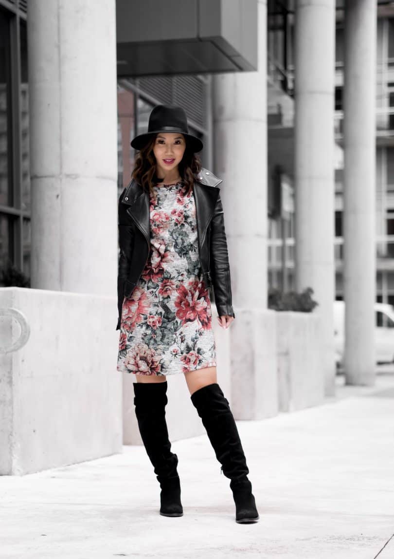 Toronto fashion blogger Best Luxury Handbag wearing 3rd Floor Studio, Mackage, Aldo and Rag and Bone
