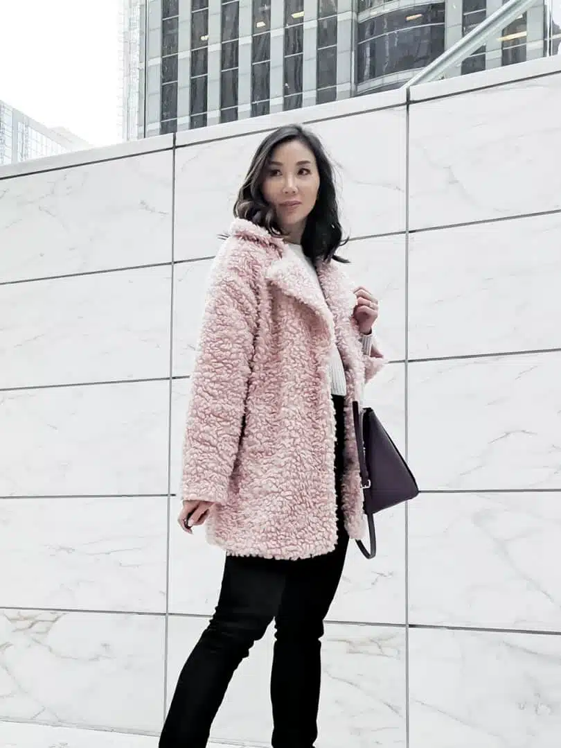 Obsessed with teddy bear jackets right now, this one was only $40 from...