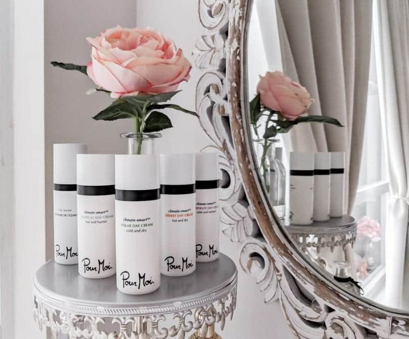Pour Moi Skincare Review - Day cream and serums, the world's first climate smart skincare