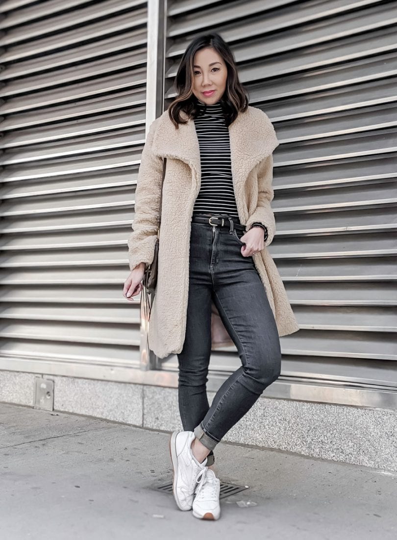 Teddy bear coat from Boohoo.com only $34!