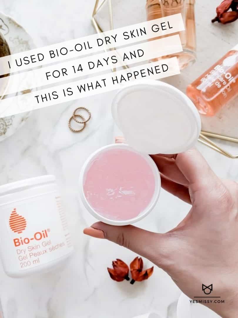 Bio-Oil Dry Skin Gel is specially formulated to treat dry skin. I tried it out for 14 days and here are my results..