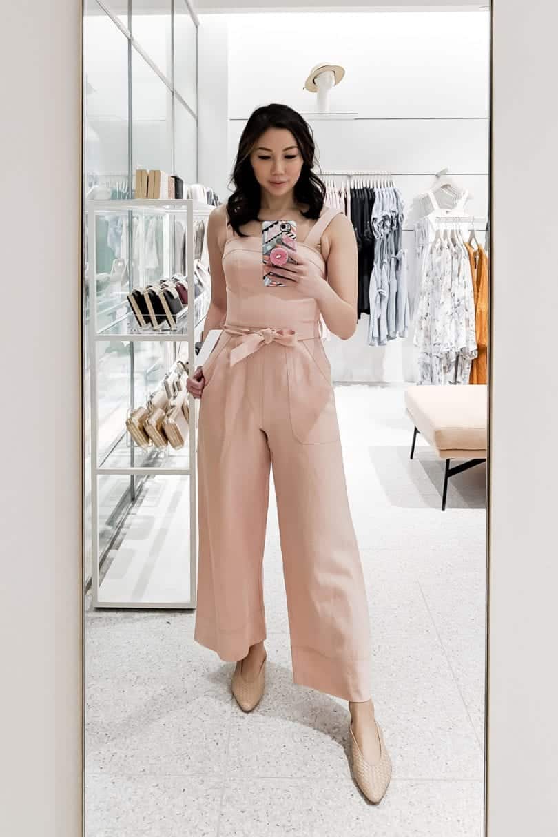 Summer Look - Pink jumpsuit from Evernew - Clothing Review
