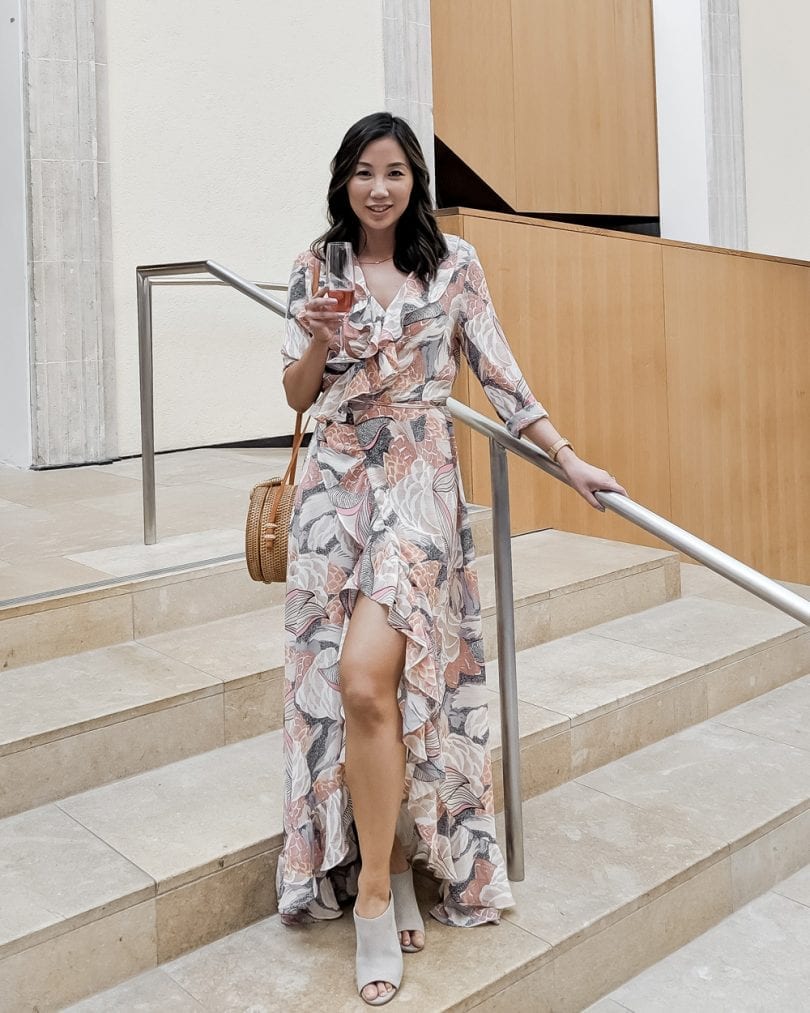 Printed Maxi Dress - Summer outfit ideas