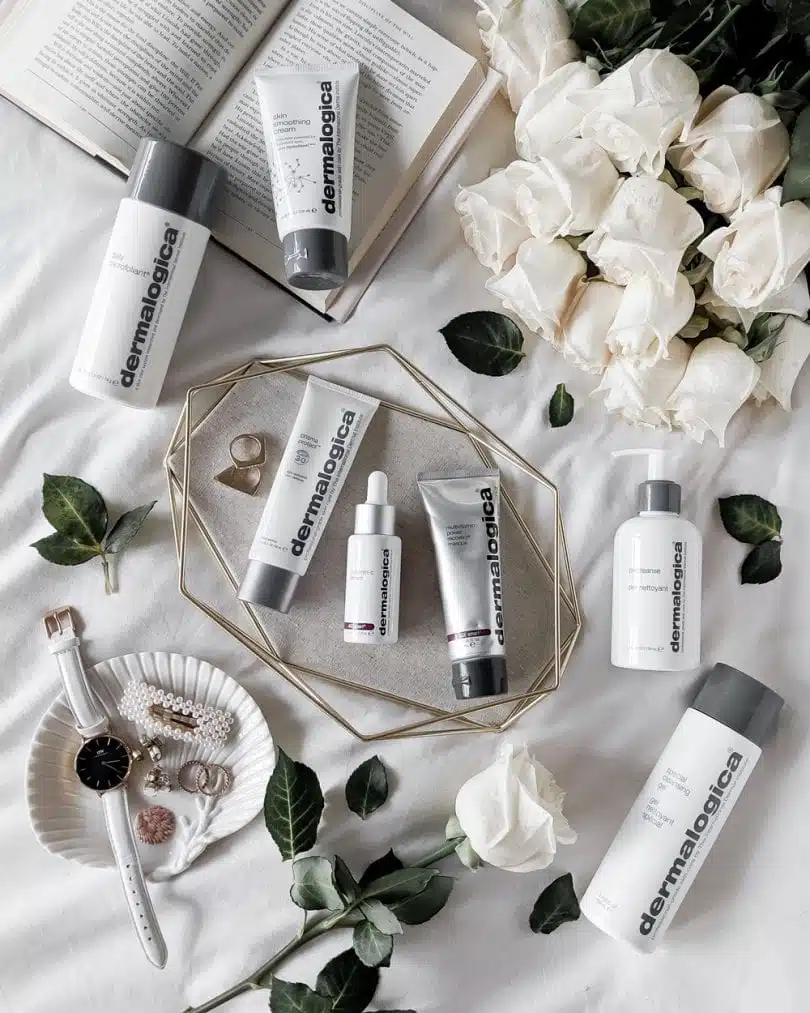 Skincare mistakes you don't know you're making - skincare from Dermalogica #flatlay #skincare #beauty