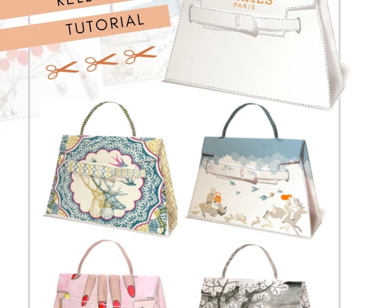 DIY Hermès Kelly Bag – Origami Paper Craft