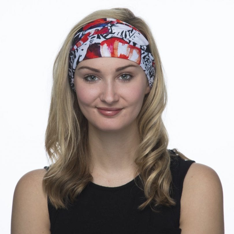 Hoo-rag Tropical Hibiscus Headband