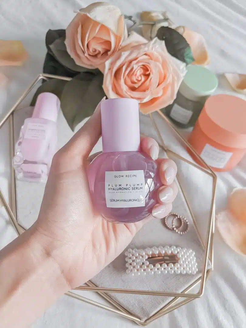 After application, my face feels plump, smooth, and ready for makeup application — and the cute bottle doesn't hurt, either. Glow Recipe's Plum Plump Hyalauronic Serum 