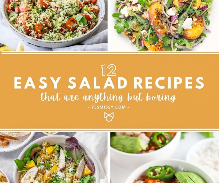 12 Easy Salad Recipes That Are Anything But Boring