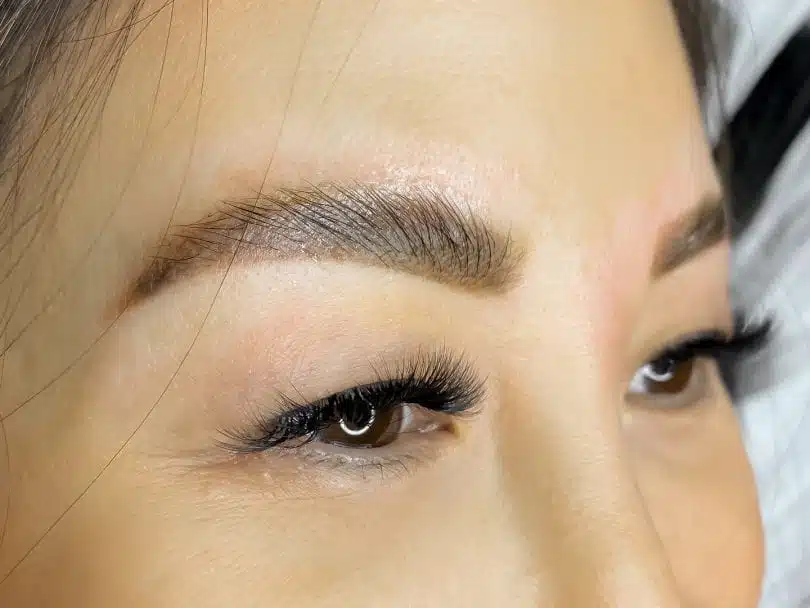 Brow lamination after results. Get fuller looking, fluffier looking brows! - see more on yesmissy.com