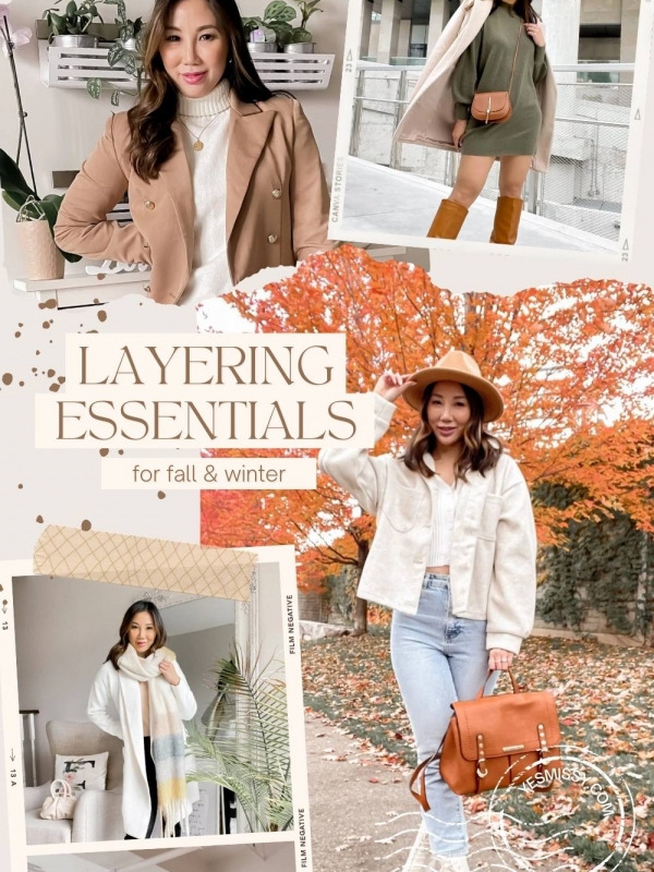 10 Layering Essentials for Fall & Winter