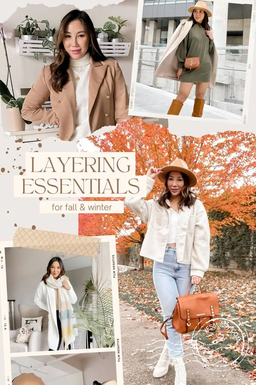 Tips for how to layer your clothing in the winter to stay warm and stylish.