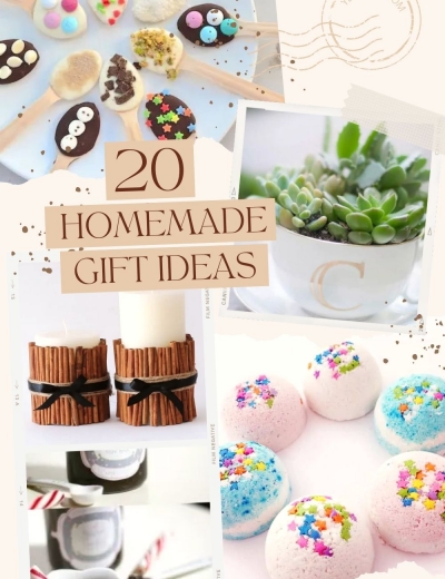 20 Handmade Gift Ideas Everyone Will Love