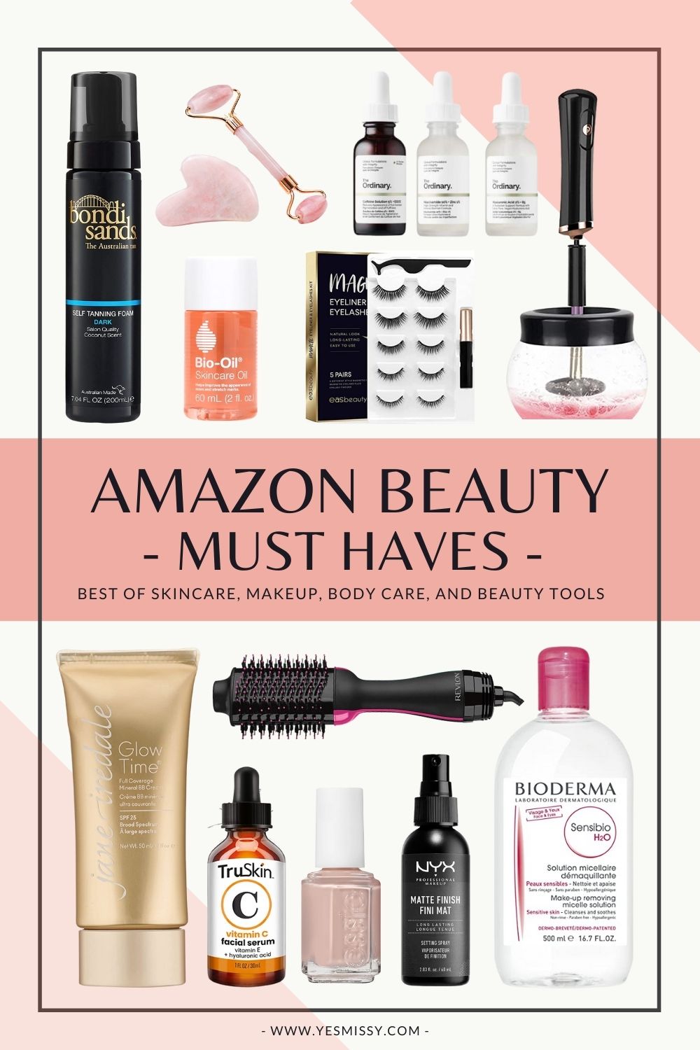 Best selling beauty product on Amazon that are worth your money! Sharing the best in skincare, makeup, body, and beauty tools on yesmissy.com