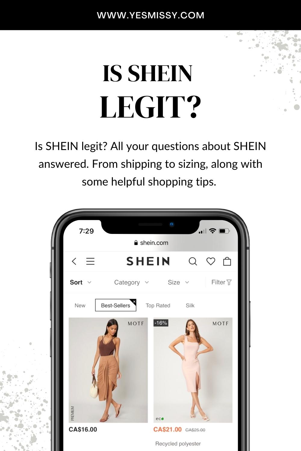 Is SHEIN legit? Is SHEIN good quality? All your SHEIN questions answered in this post - from sizing to shipping times! Everything you need to know!