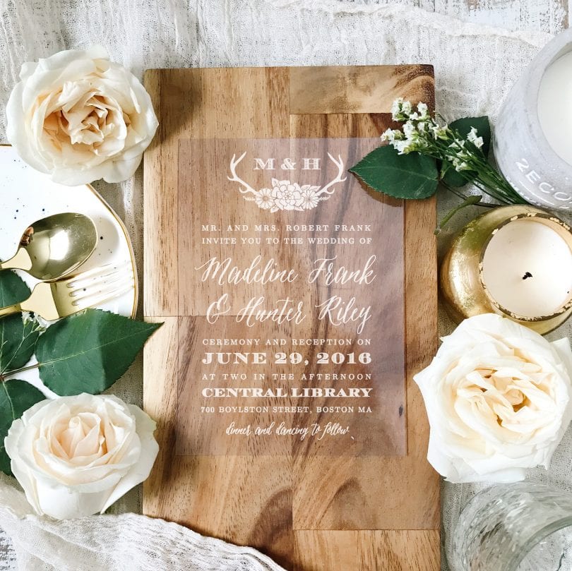 Create affordable custom wedding invitations cards that will impress your guests and help set the tone for your wedding.