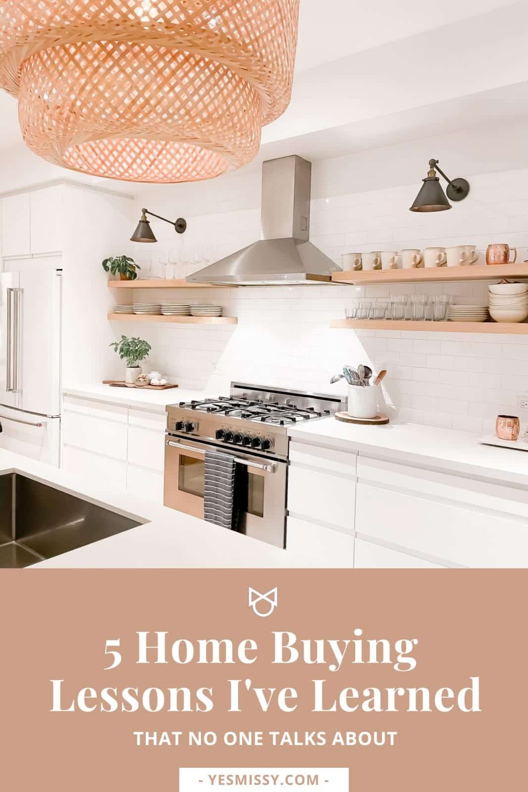 5 valuable home buying tips when you're shopping for a new house. 