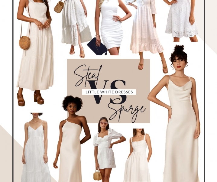 Little White Dresses: Splurge vs Steal