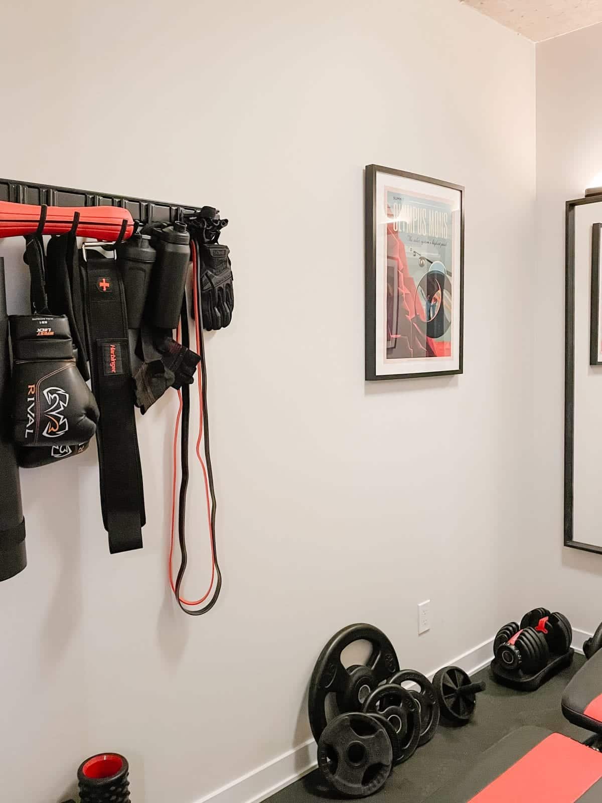 Condo Tour - Den converted into gym