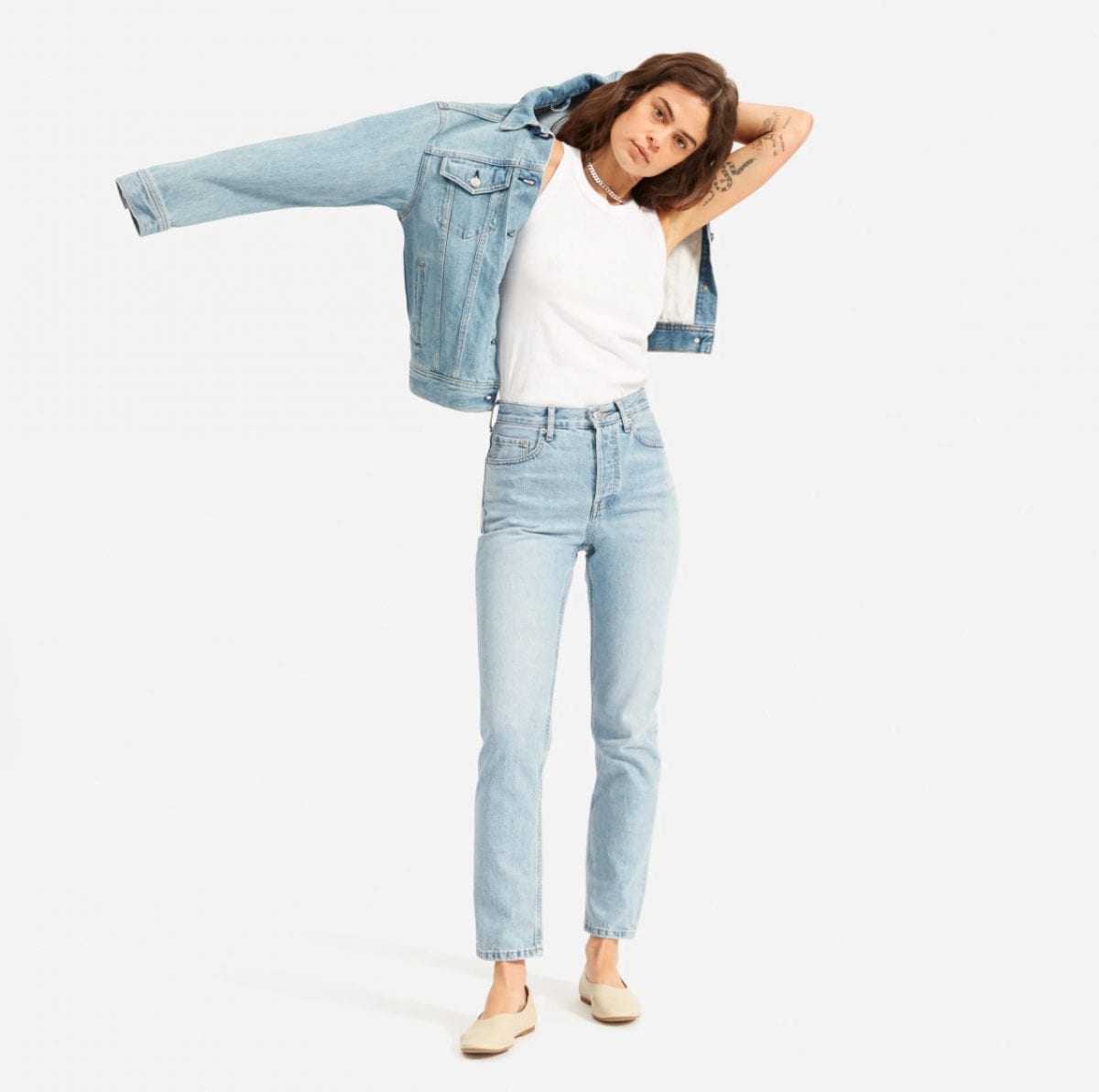 My favourite pair of jeans - the 90's Cheeky Denim from Everlane