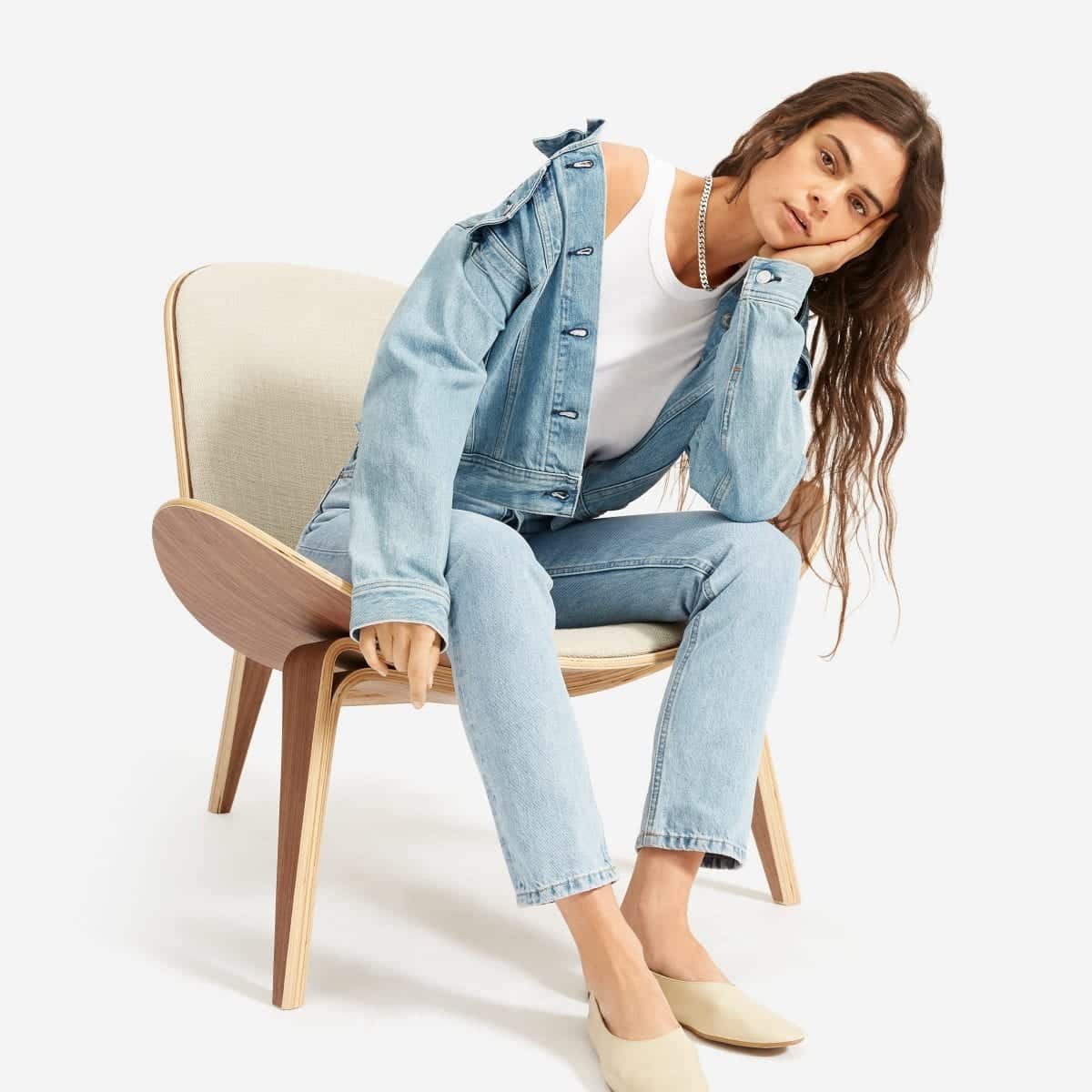 My favourite pair of jeans - the 90's Cheeky Denim from Everlane