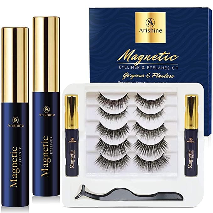 No glue, no problem! These magnetic lashes are easy to apply and stay on all day!