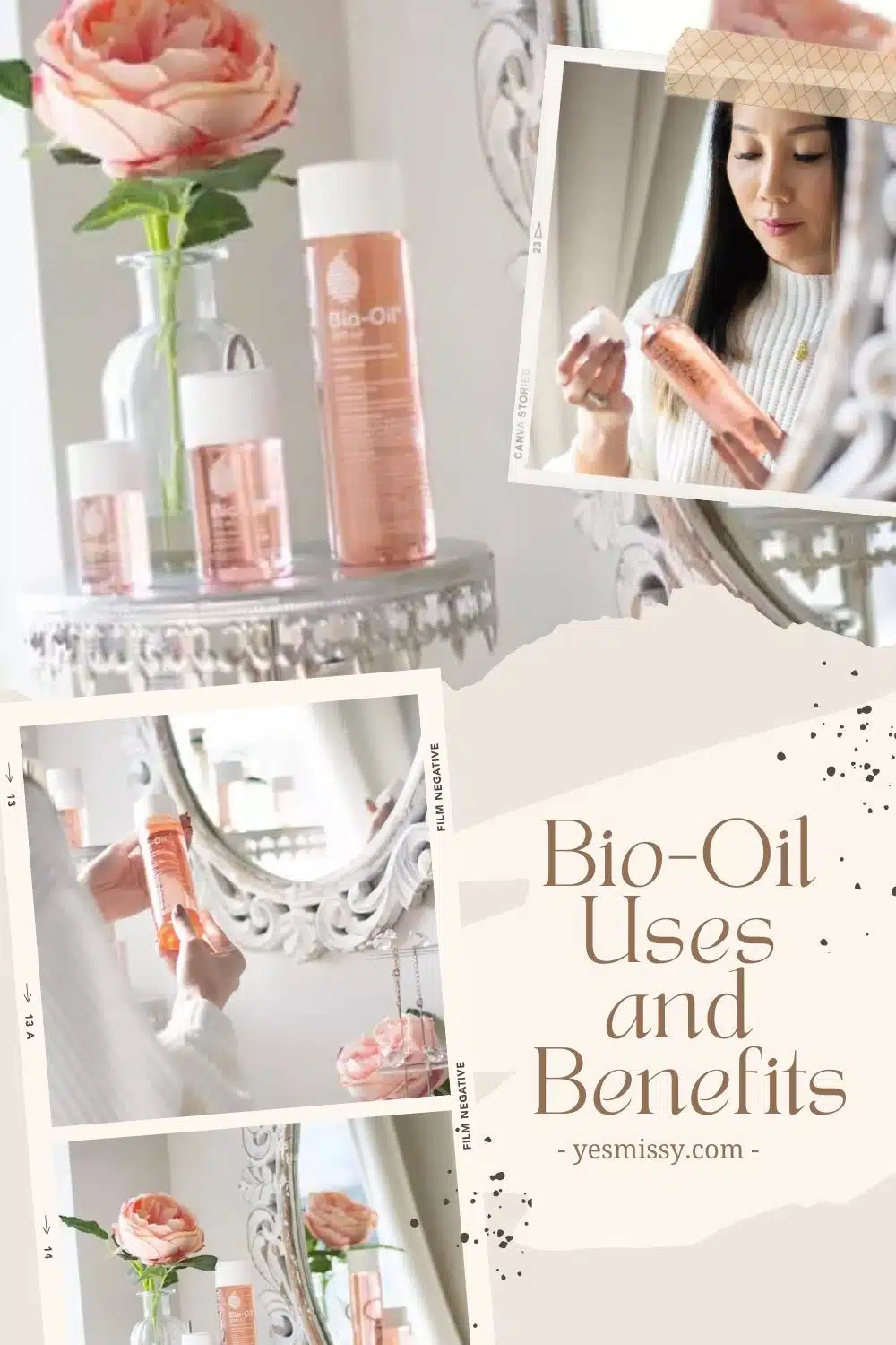 Bio-Oil for face: Does Bio-Oil work on scars, wrinkles, and pigmentation? It does that and so much more. Learn 5 ways to ad add Bio-oil to your skincare routine. 