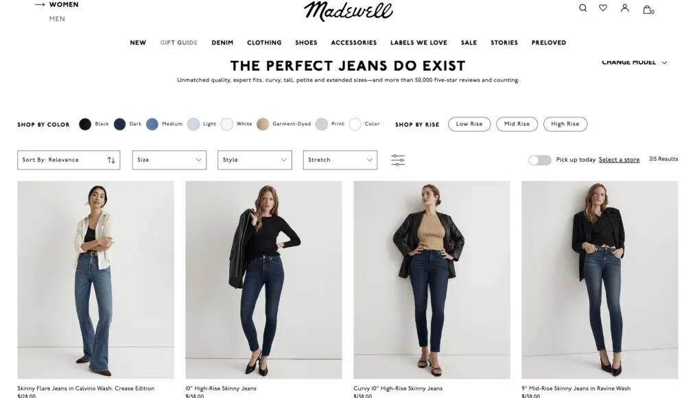Where to shop for jeans - Madewell makes the most comfortable and stylish jeans. 