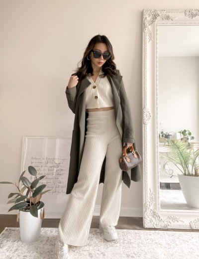 Chic Neutral Outfits for Spring from MOTF