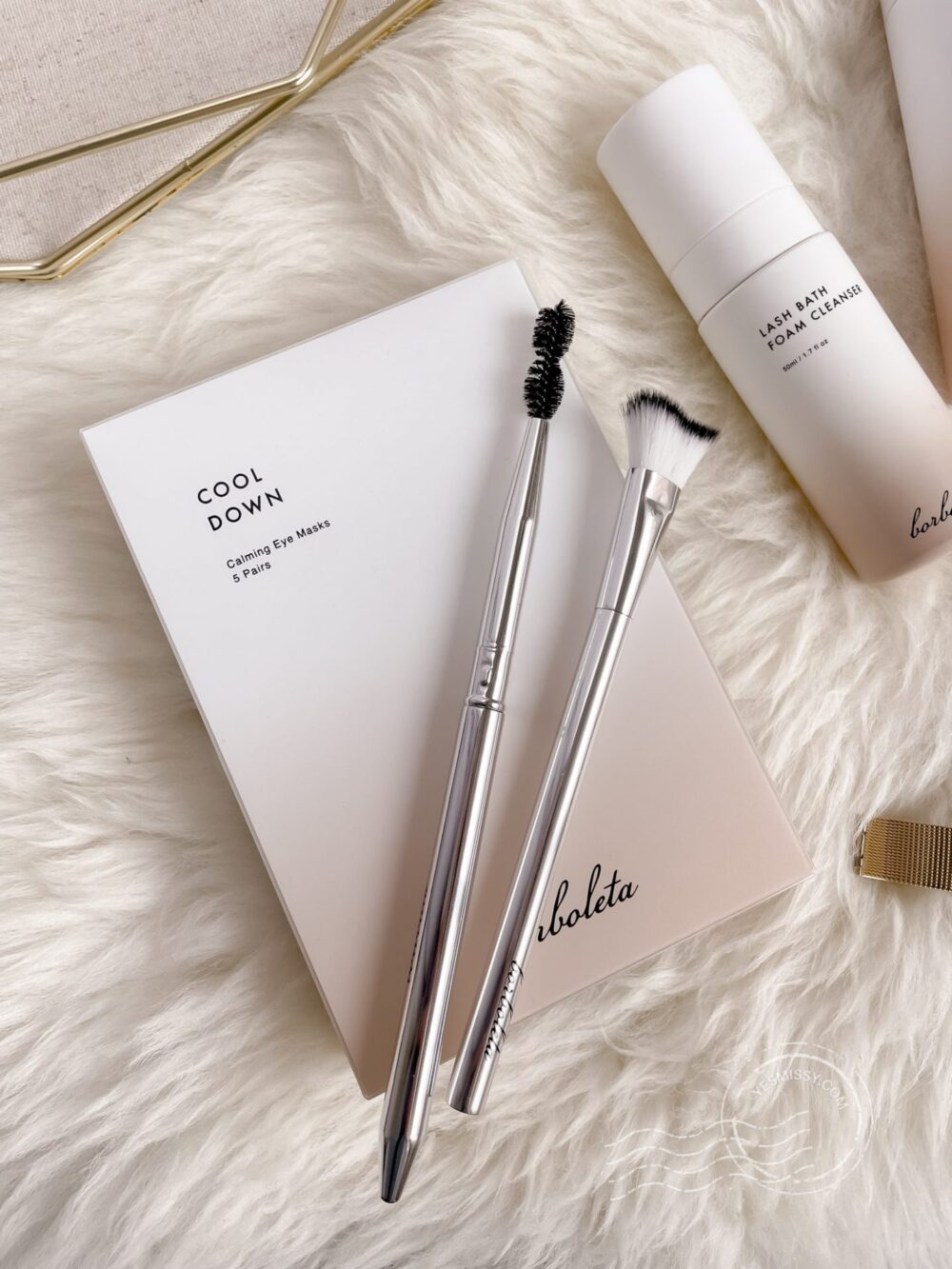 Lash Extension Aftercare Products - brushes from Borboleta. Get my full lash care routine on yesmissy.com