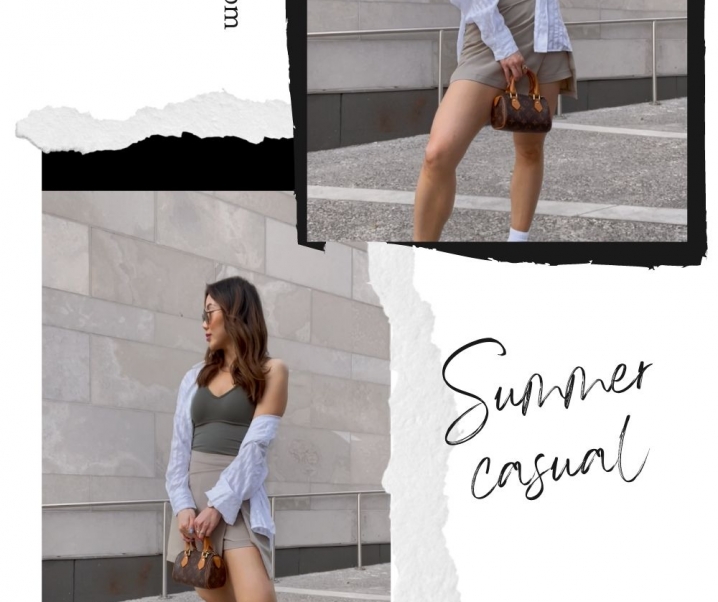 Casual Summer Skort Outfit