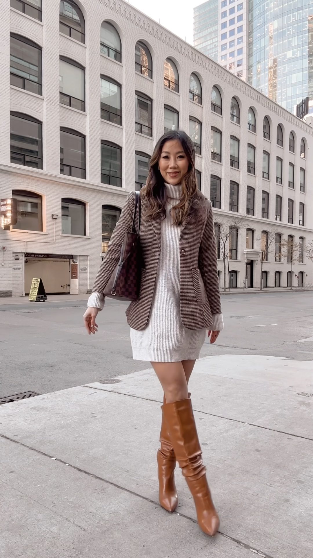 3 must have blazers - a houndstooth blazer is a great option for fall and winter