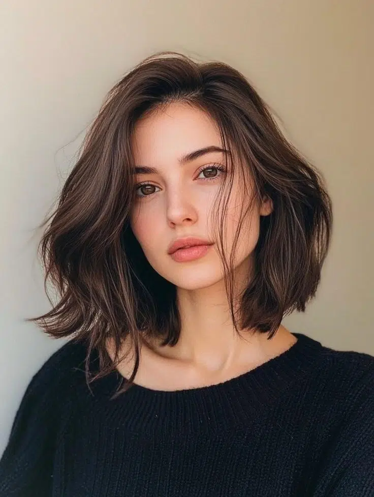 here's 90s style lob haircuts to copy now