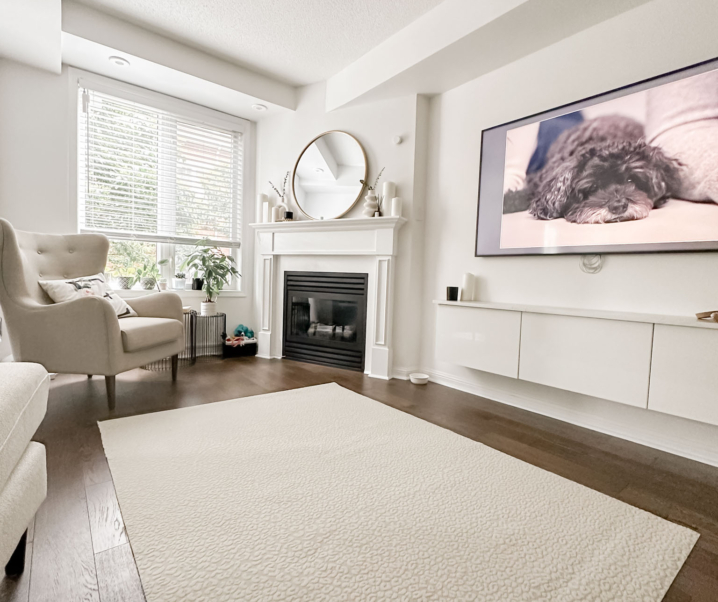 Living Room Refresh: The Insider Area Mat from Porte + Hall