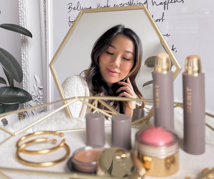 Merit Solo Shadow & Flush Balm Cream Blush Review