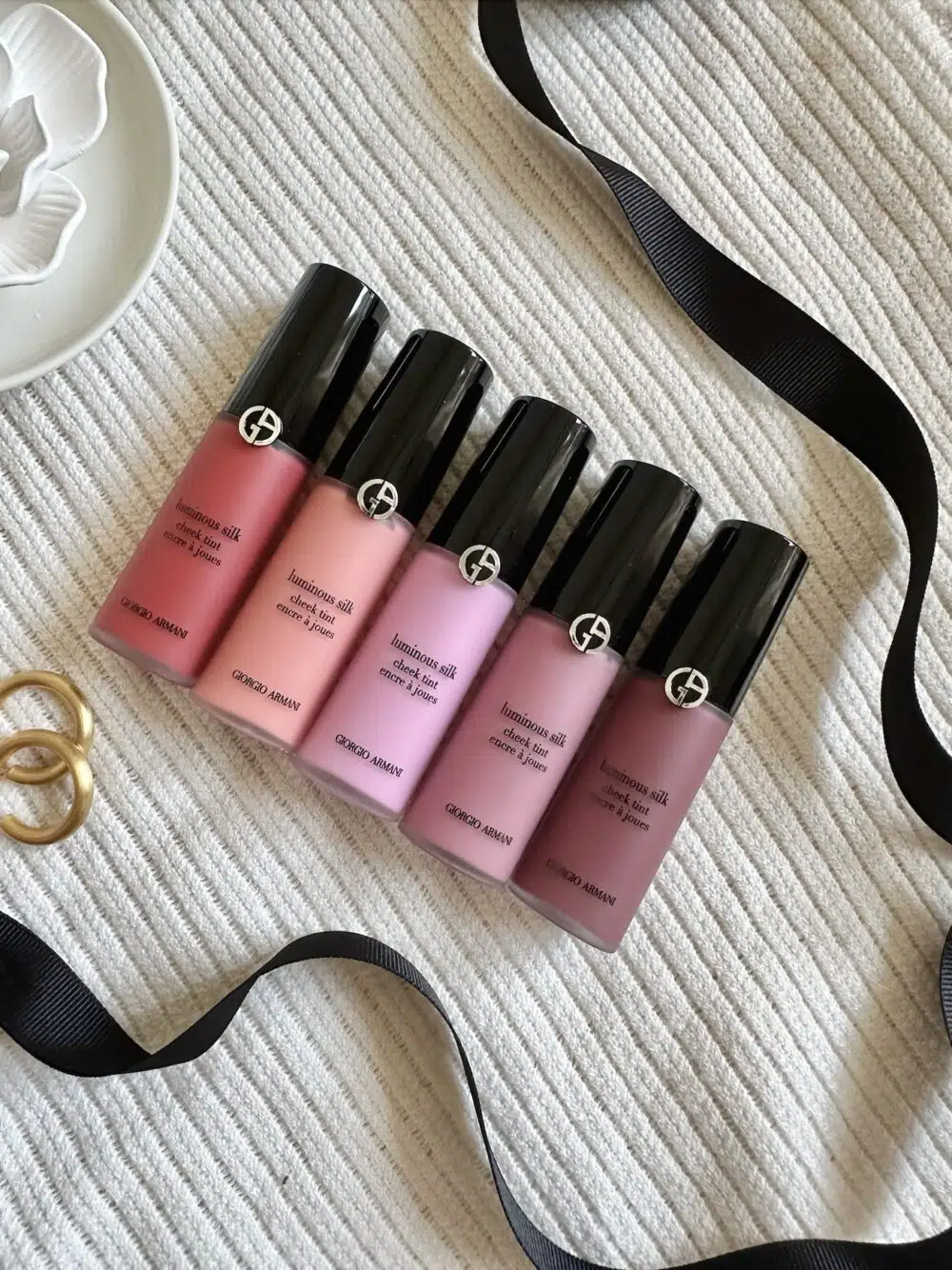 Armani Beauty Luminous Silk Cheek Tint - Best liquid blushes and cream blushes for glowing skin