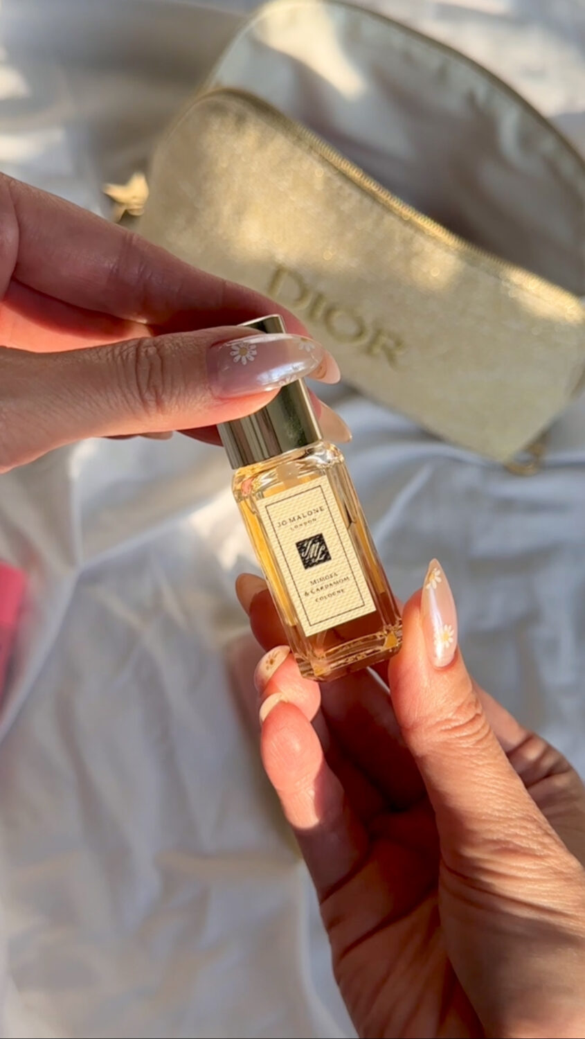 Jo Malone Mimosa  Cardamom mini perfume bottle – luxury fragrance for travel and summer makeup bag