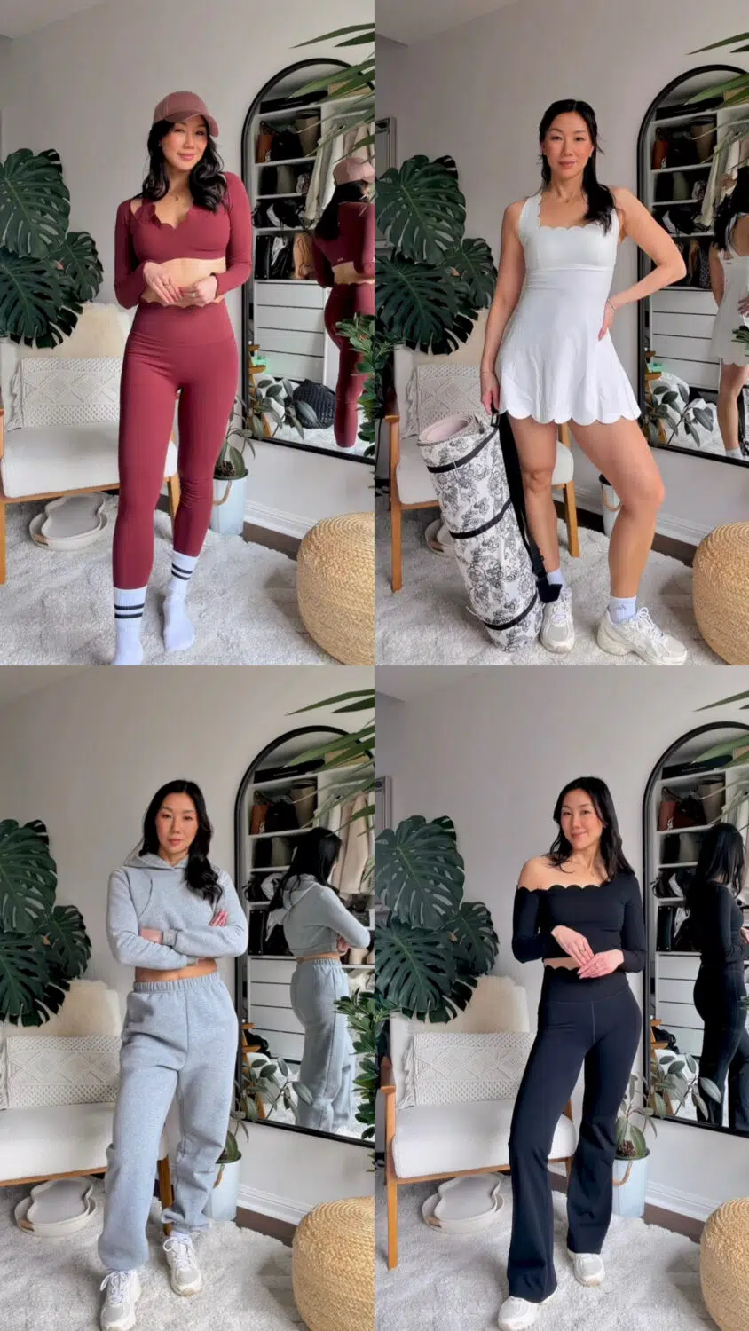 A roundup of flattering, supportive activewear sets that hold their shape, feel buttery soft, and look effortlessly chic.